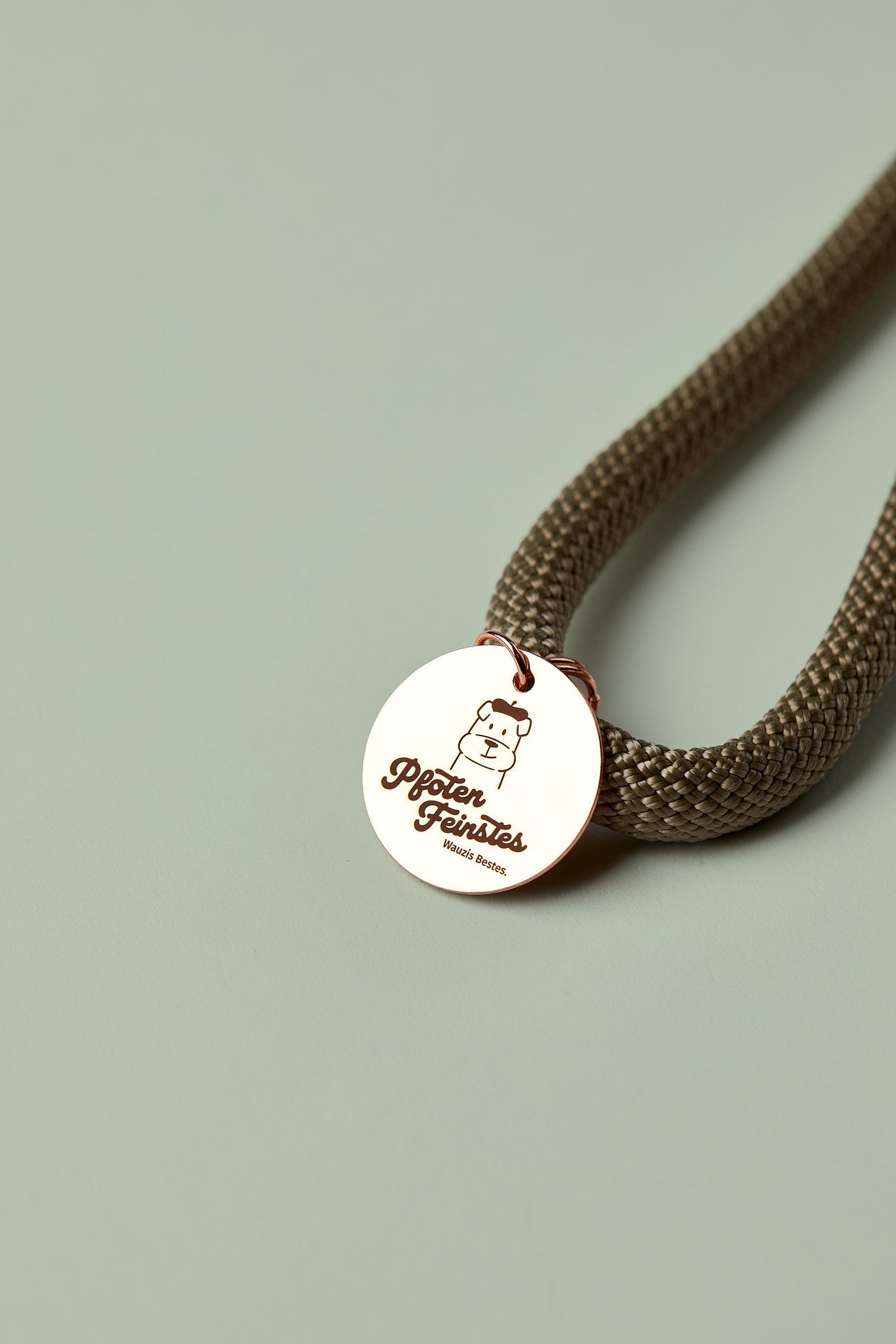 Hundeleine Roséglanz