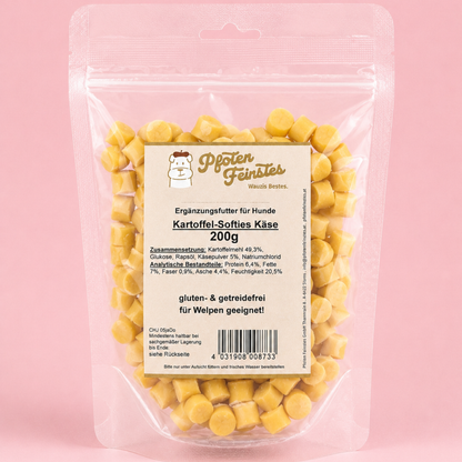 Kartoffel Käse Softies für Hunde – weicher Trainingssnack und ideale Belohnung